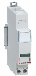 Legrand Modulární lampa 1fázová zelená LED 12/48V AC/DC L423 412921