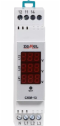 Zamel Digitální senzor sledu fází a ztráty fáze s indikátorem napětí CKM-13 EXT10000328