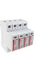 Relpol Svodič přepětí typ T1+T2 12,5 kA 4P 275 V AC RSP-T1T2-AC 12,5/4P 2617122
