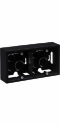 Legrand SUNO - Dvojitá krabice pro povrchovou montáž, černá - Legrand 721495 himp