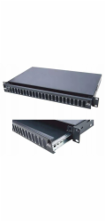 SecurityNET Panel 19 1U 24xSC duplex s vodítkem prázdný P1-T240000-E-LV