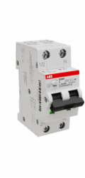 ABB Diferenciální jistič 1P+N, typ C, 32A, 6kA, 30mA AC, okamžitý, DS201, C32 AC30, 2CSR255080R1324