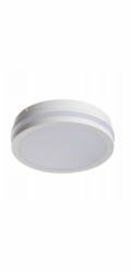 Kanlux LED stropní svítidlo se senzorem BENO 12-18W CCT-O-SEW max. 2080lm 3000-4000K teplá/neutrální teplota IP65 O22 II třída 5 let záruka bílá 38777