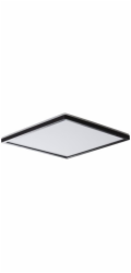 Kanlux LED stropní svítidlo AZPO LED 22WCCT-LB IP54 čtvercové 2550lm 3000/4000/6000K neutrální/teplá/studená barva černá 31535