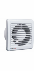 Ventika Axiální ventilátor O 100 230V 5,5W 84m3/h 25dB kuličková ložiska s časovačem bílý SOLID SILENT D100SRWC