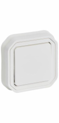 Legrand NOVÁ PLEXO zásuvka 2P+Z, automatická zapuštěná sada, 16A - 250V AC, bílá 069870L