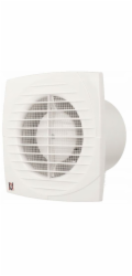 Ventika Axiální ventilátor O125 230V 16W 180m3/h 35dB s tažným lankovým spínačem SIMPLE D125DWS