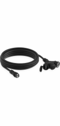 KEL Prodlužovací kabel Construction 3zásuvky s/bez 5m /H05RR-F 3x2,5/ IP54 černá/černá W-01169