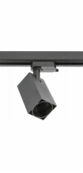 GTV 1fázové kolejnicové svítidlo LIMA GU10 max. 20W AC220-240V IP20 čtvercové černé XLT-LMAGU10KC-NB