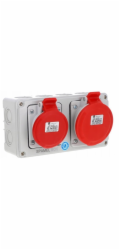 Spamel Rozvaděč 5x32A 5x16A INA=32A IP54 SB-002005-S0040-54