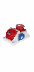 ELS Elektrotechnika Rozvaděč COMBO PLUS 32/5 16/5 1x230V IP44