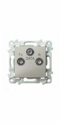 Ospel Zásuvka SAPPHIRE RTV-DATA kašmírová béžová GPA-ZD/m/83