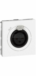 Legrand 078755 MOSAIC XLR-3 audio zásuvka - 2 moduly bílá samice Neutrik 078755