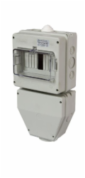 Polam Nakło Ochranná izolační krabice SWKI-3 s páskem TH-35 25A 400V IP43 9632-100