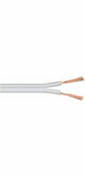 Goobay Reproduktorový kabel , 25 palců, bílý (15116)