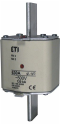 Eti-Polam KOMBI pojistková vložka NH3 400A gG 690V WT-3 (004186329)