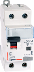 Legrand diferenciální jistič 2P 6A C 0,03A typ AC P312 - 411010
