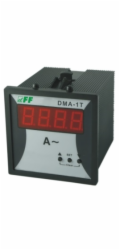 F&F Jednofázový digitální panelový indikátor proudu 5A DMA-1T