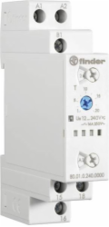 Finder Multifunkční časové relé AI, DI, SW, BE, CE, DE 1P 16A 250V 0,1s - 20h (80.01.0.240.0000)
