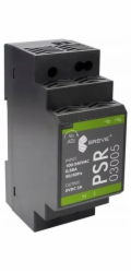 SilentiumPC Spínaný napájecí zdroj PSR 03005 230/05VDC 3A na DIN lištu, Napětí: 85-264VAC, Ta70, 17000-1555