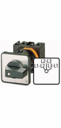 Eaton Voltmetrový přepínač L1-L2/L2-L3/L1-L3 3P 20A pro vestavné rozvody T0-2-15922/E (053099)