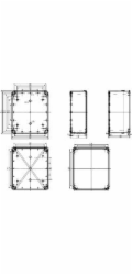 Schneider Pouzdro 341 x 291 x 128 mm ABS IP66 Thalassa TBS (NSYTBS342912)