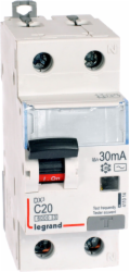 Legrand diferenciální jistič 2P 20A C 0,03A typ AC P312 - 411014