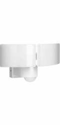 Orno TOS DUO LED 2x20W dvojitý zahradní reflektor s PIR, 2x1600lm, IP65, 4000K, PC, bílý, AD-NL-6603WLR4