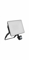 V-TAC LED reflektor s pohybovým senzorem FLUXI MC 30W 3600lm 4000K IP65 Černý 23845-5