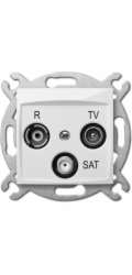 Elektro-Plast Carla R-TV-SAT anténní zásuvka (1753-10)