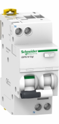 Schneider Diferenciální jistič iDPN N VIGI 2P 6A C 0,03A AC A9D31606