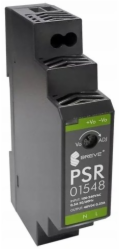 SilentiumPC Spínaný napájecí zdroj PSR 01548 230/48VDC 0,32A 15W na DIN lištu, Napájení: 85-264VACVAC, Ta70, 17000-1554
