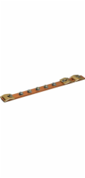 Hager Univers CU 20 x 5 mm 1pólová zemnící lišta (UZ010)
