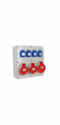 Spamel Rozvaděč 5x32A 2x5x16A 4x3x16A INA=32A IP54 SB-007005-S0050-54