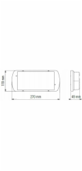 Eaton Nouzové svítidlo SafeLite, MNM, IP42, 200lm, 3H + sada 3 piktogramů SL2MNM42F3C3A