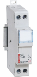 Legrand Válcový pojistkový odpínač 1P+N 5x20mm RB302 005802 - 005802