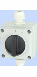 Elektromet Vačkový spínač 1-2 3P 12A IP65 v krytu Arc E12-11-3 (921290)