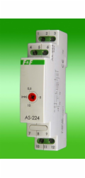 F&F Časovač osvětlení schodiště 24V AC pro lištu IP40 - AS-224