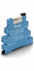 Finder Reléový vazební modul 1P 6A 220 - 240V AC s kontakty AgNi šířky 6,2 mm, DIN 35 mm (39.11.8.230.0060)