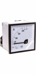 Lumel Analogový panelový ampérmetr 200/400A pro transformátor 200/5A 72x72mm IP50 C3 K=90 stupňů (EA17N F41800000000)