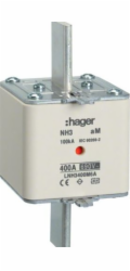 Hager Pojistková vložka NH2 144A gTr 400V NH2/gTr/100kVA/400V (LNH20144M4T)