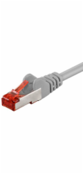 Goobay S/FTP PiMF patchcord kat. 6 LSZH šedý 30m (50894)