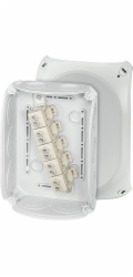 Hensel Rozvodná krabice 180x130x77 5x10mm2 CU IP66 šedá DK 1010 GZ (62000157)