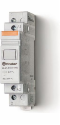 Finder Modulární výkonové relé 1NO 20A 24V DC AgSnO2 kontakt (22.21.9.024.4000)