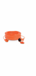 KEL Prodlužovací kabel Garden 1 zásuvka s/bez zásuvky 10 m 10 A IP44 oranžová (W-96969)