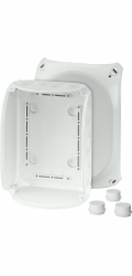 Hensel Rozvodná krabice 210 x 155 x 92 bez svorek IP66 šedá DK 1600 GZ (62000159)