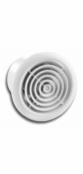 Ventika Stropní ventilátor 125 mm 230V 16W 125 m3/h 35 dB kuličková ložiska standardní CENTRO D125KSEL