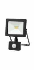 Brennenstuhl LED reflektor 10W 1000lm 4000K Premium se senzorem Černý IP44 GW-0009