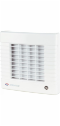 Vents Ventilátor Home o průměru 100 mm, 18 W, 34 dB, časovač žaluzií, bílý (100MAT)