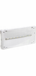 AWEX Nouzové svítidlo EXIT LED 3W 350lm 1h jednoúčelové AT bílé ETE/3W/BSE/AT/WH - ETE/3W/BSE/AT/WH